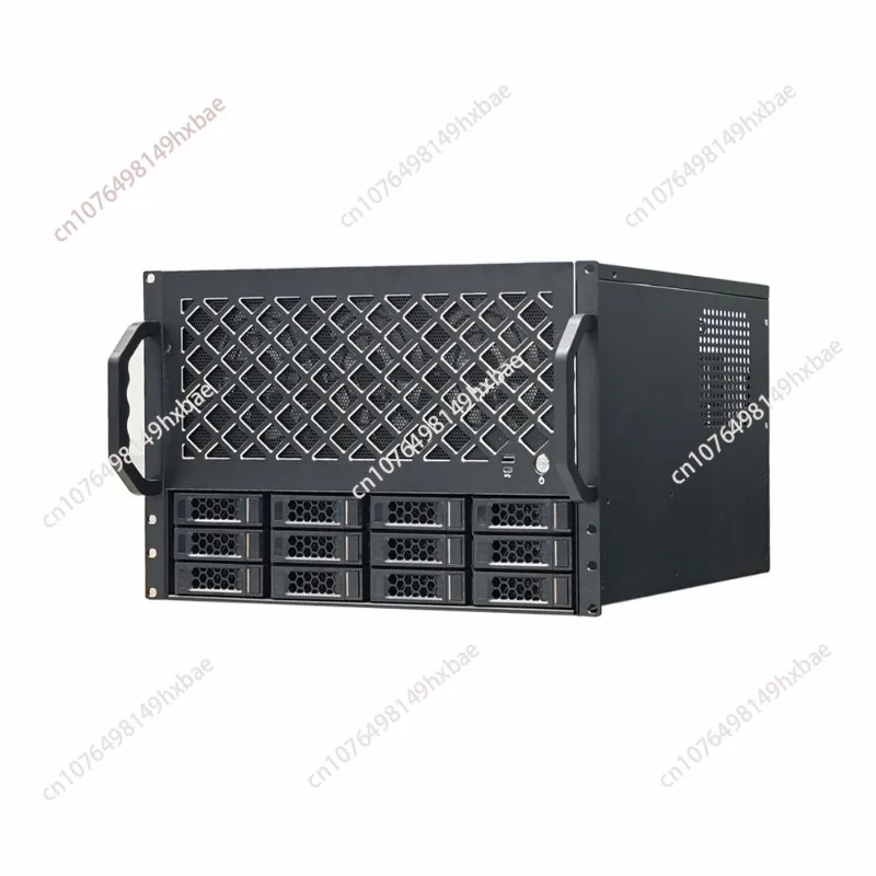 12-Disk NAS chassis rack-mounted storage server supports 360 water-cooled ATX main board ATX power full-height card slot