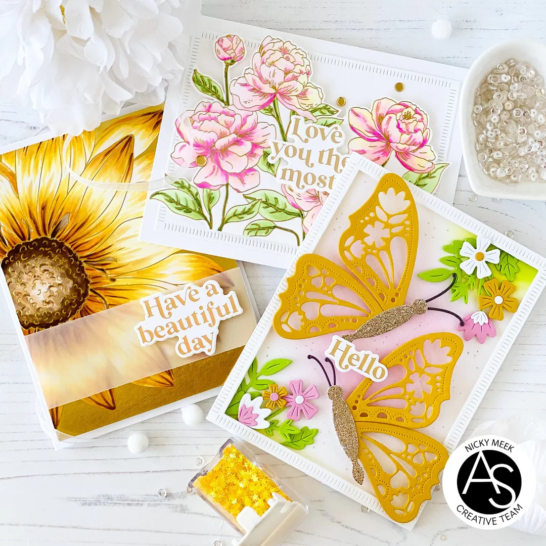 فراشة الصيف زهرة الفاوانيا أزهار المشاعر الأساسية قطع معدنية يموت الصحافة لوحات القصاصات DIY ألبوم صور ديكور