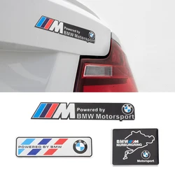 Auto 3D Corpo In Alluminio bagagliaio Adesivo Auto Emblema Decal Decor Per M M3 M4 M5 F10 F30 F20 E28 E36 E39 E46 E91 Prestazioni X1 X2 X3