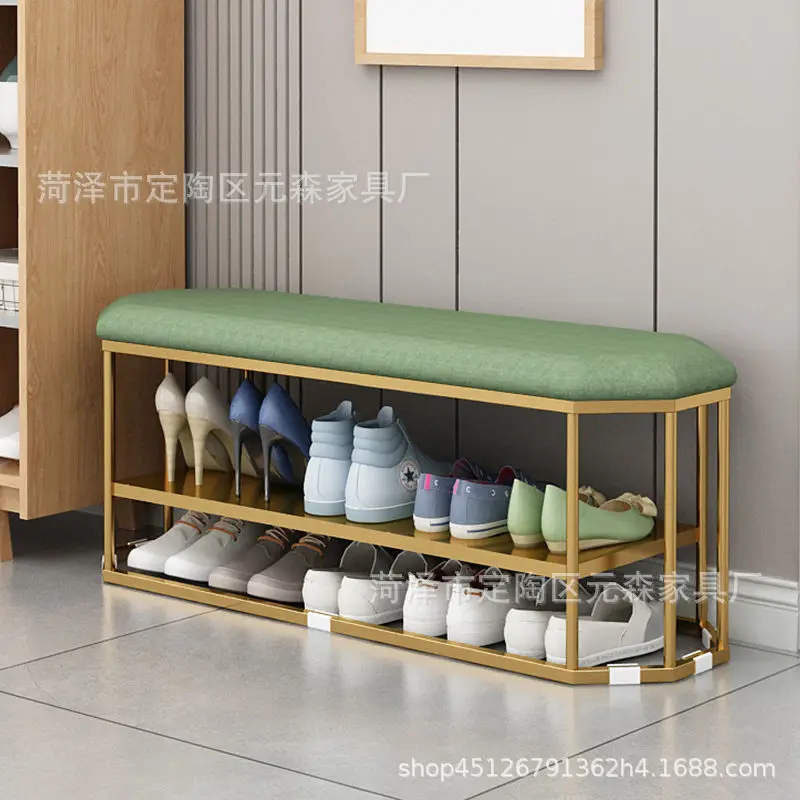 AOLIVIYA Door Entrance Shoe Rack With Seat Bench Changing Stool Storage Cabinet Wall Mounted Multi Tier Entry Hall Rack