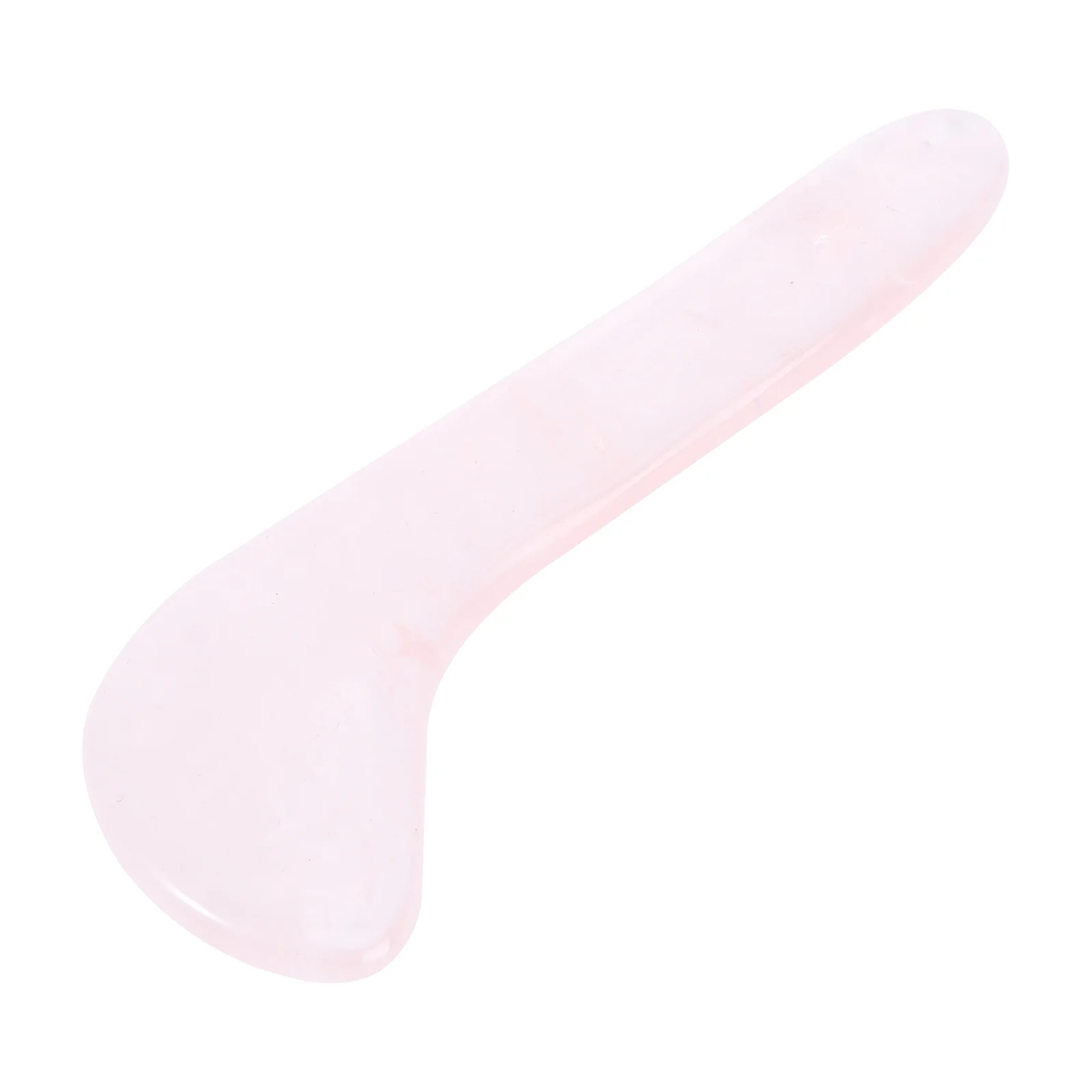 

Natural Pink Crystal Jade Gua Sha Scraping Massage Board Tool for Face Eye Neck Chin Body Acupoint Massaging