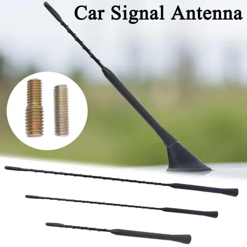 9/11/16 Inch Car Roof Antenna Universal Auto Stereo Radio FM/AM Signal Aerial Amplified Antenna Signal Enhanced Tool Accessories