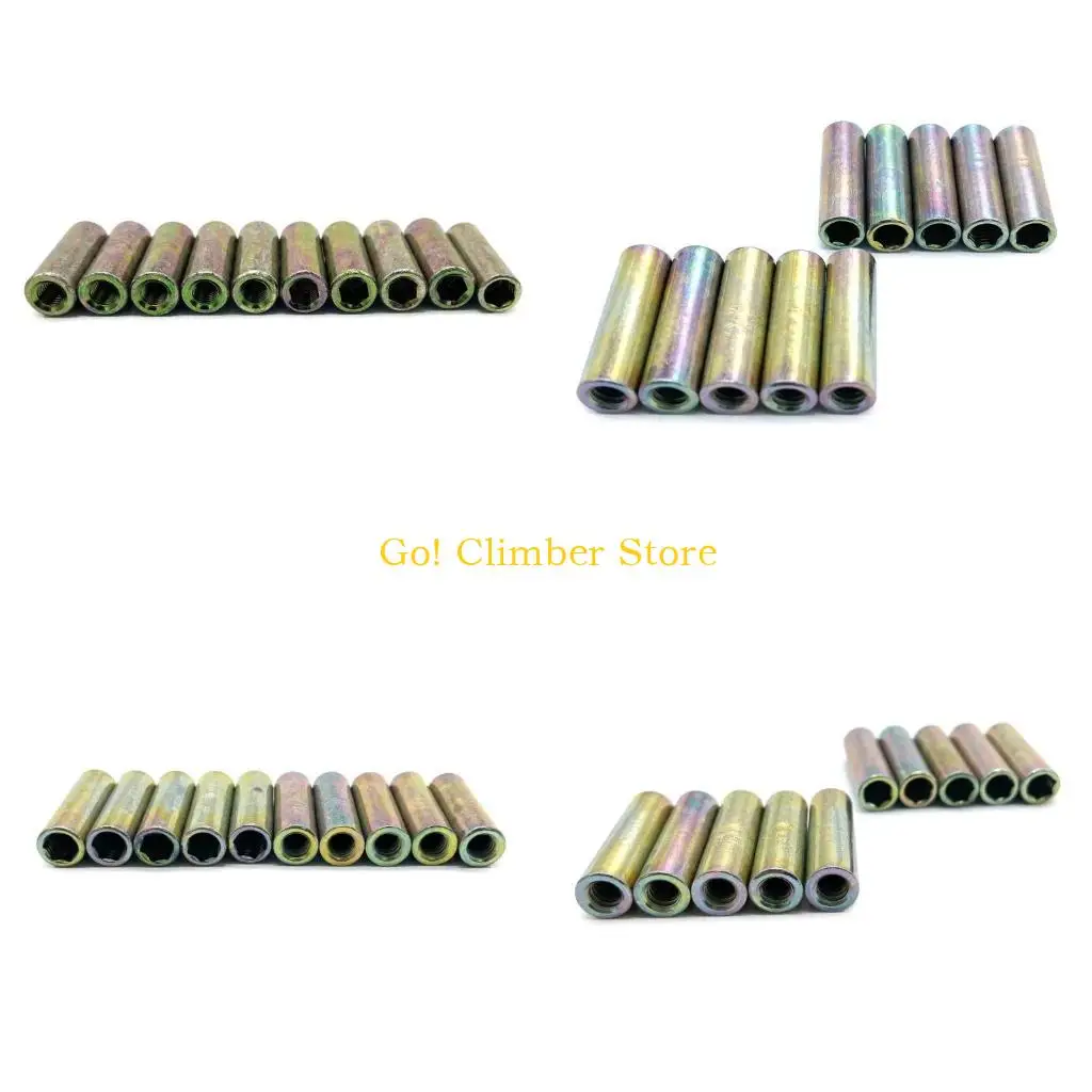 Q84C 20Pcs Electric Guitar Truss Rod Nut Replacement M8 Metric Thread Guitar Bass Truss Rod Nuts for Electric Guitar Buckle