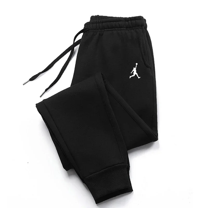 

Men's Casual Pants Autumn Winter Fleece Sweatpants Men Running Jogger Sports Gym Trousers Fashion Workout Long Pants