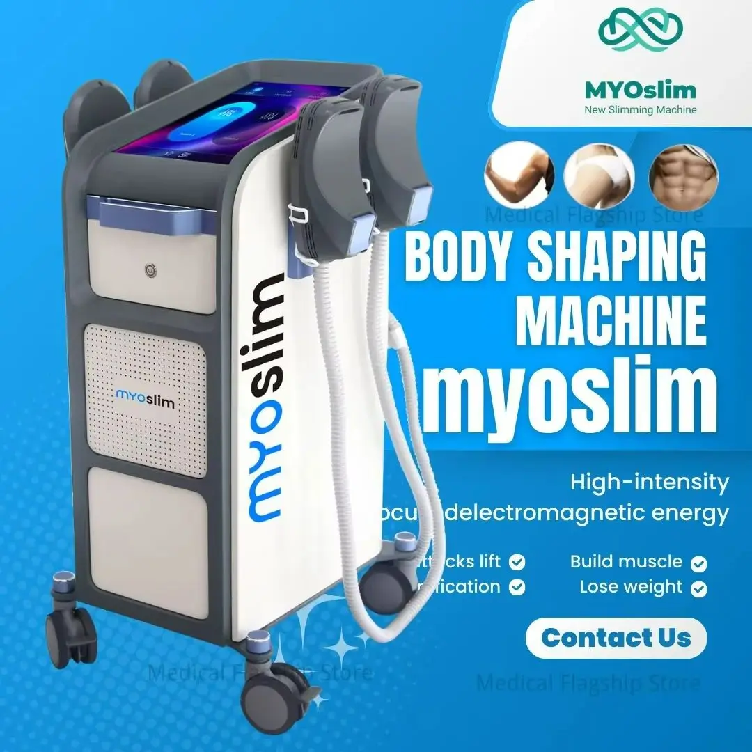 Myoslim 6500W 15 Tsla Neo RF Machine Fat Body Slimming Technology Muscle Stimulation Sculpting Professional