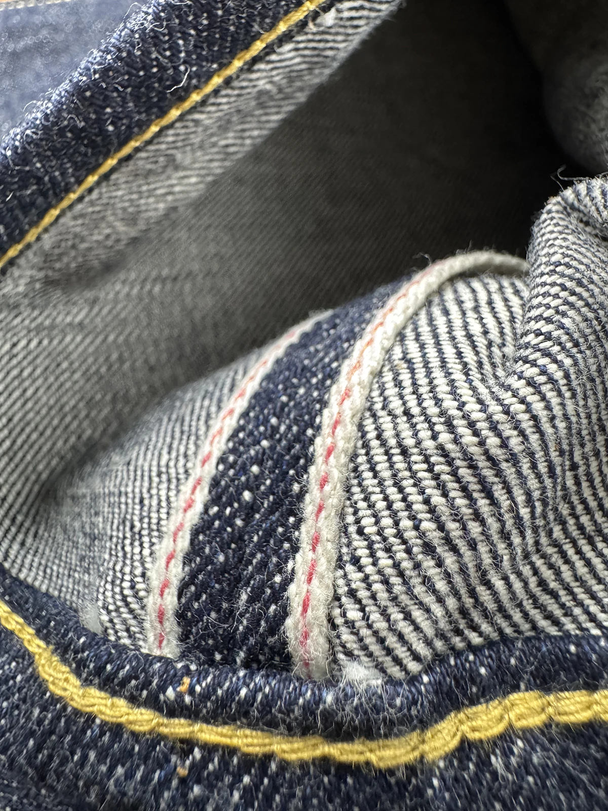 مجموعة برونسون متينة 55801XX جينز خام Selvedge من قماش الدنيم النيلي مريح ومقاس مستقيم #5