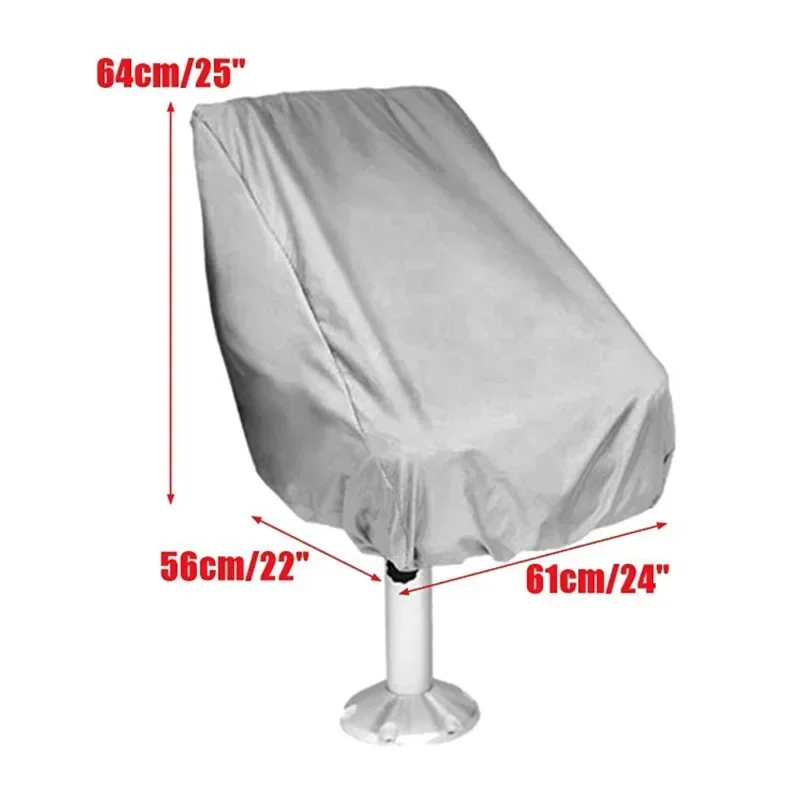

210D/420D Waterproof Boat Seat Cover Anti UV Dust Yatch Boat Seat Cover Oxford Cloth Marine Outdoor Folding Chair Table Cover