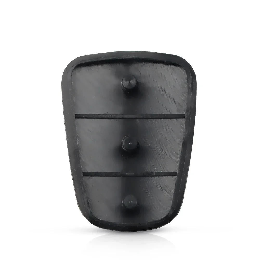 KEYYOU 3 Buttons Rubber Pad For Hyundai l10 l20 l30 Picanto Solaris RIO Sportage Elantra Kia Verna Picanto K2 K5 Cerato