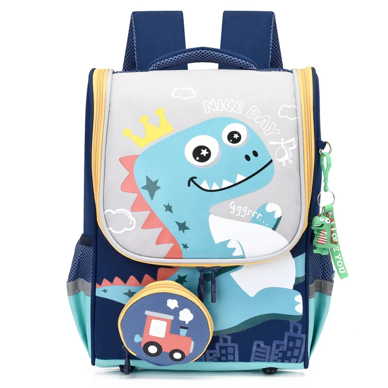 Neue Kinder Cartoon Rucksäcke für Jungen Primäre Wasserdicht Schule Rucksäcke Mädchen Jungen Nette Dinosaurier Erste Klasse Schule Taschen