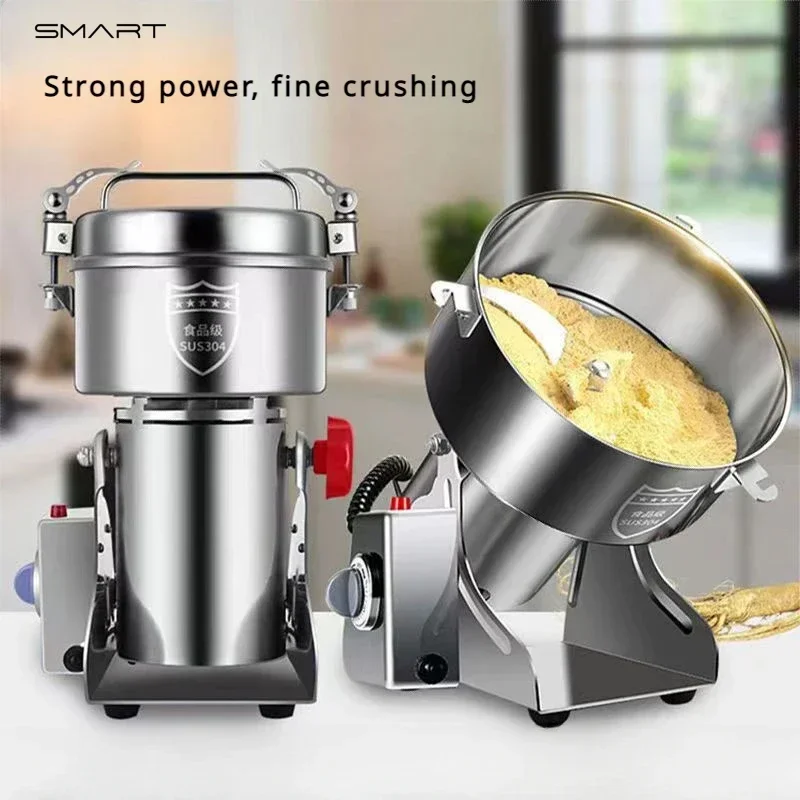 

Stainless Steel Herbal Medicine Crusher - Household Powder Maker for Panax Notoginseng and More, Ultrafine Grain Mill.