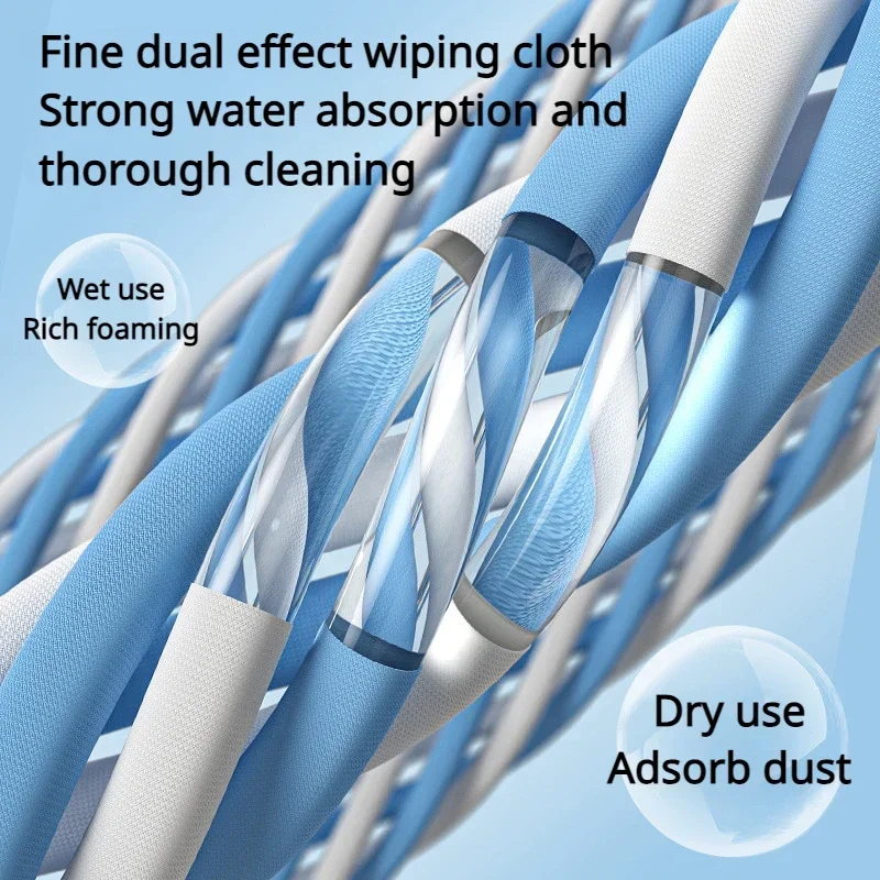 1pc Cleaning brush Spray water Glass Wipers Dedicated Window washing Double-sided eraser CHousehold cleaning tools