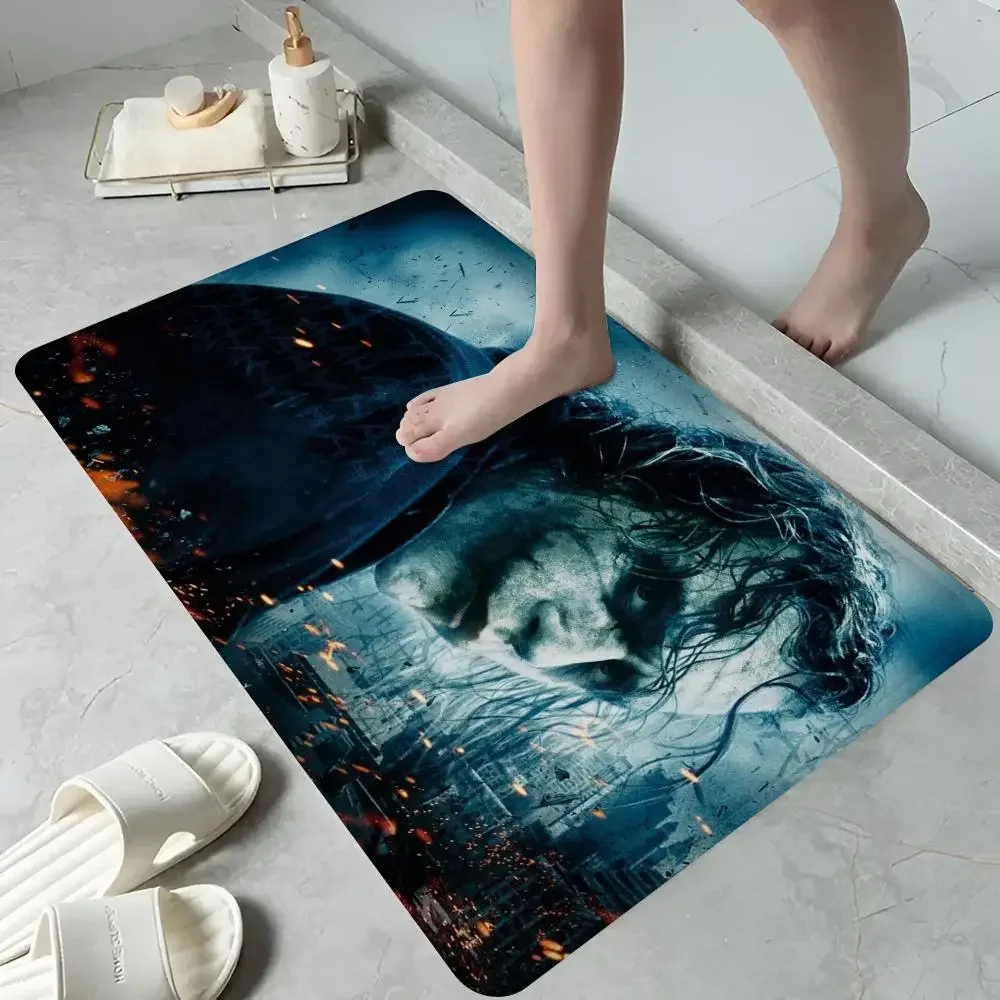 C-Clo-wns JJo-keres Floor Mat Entrance Door Mat Nordic Style Home Doormat Bathroom-Toilet Mats Bedroom Hotel Decor Mat