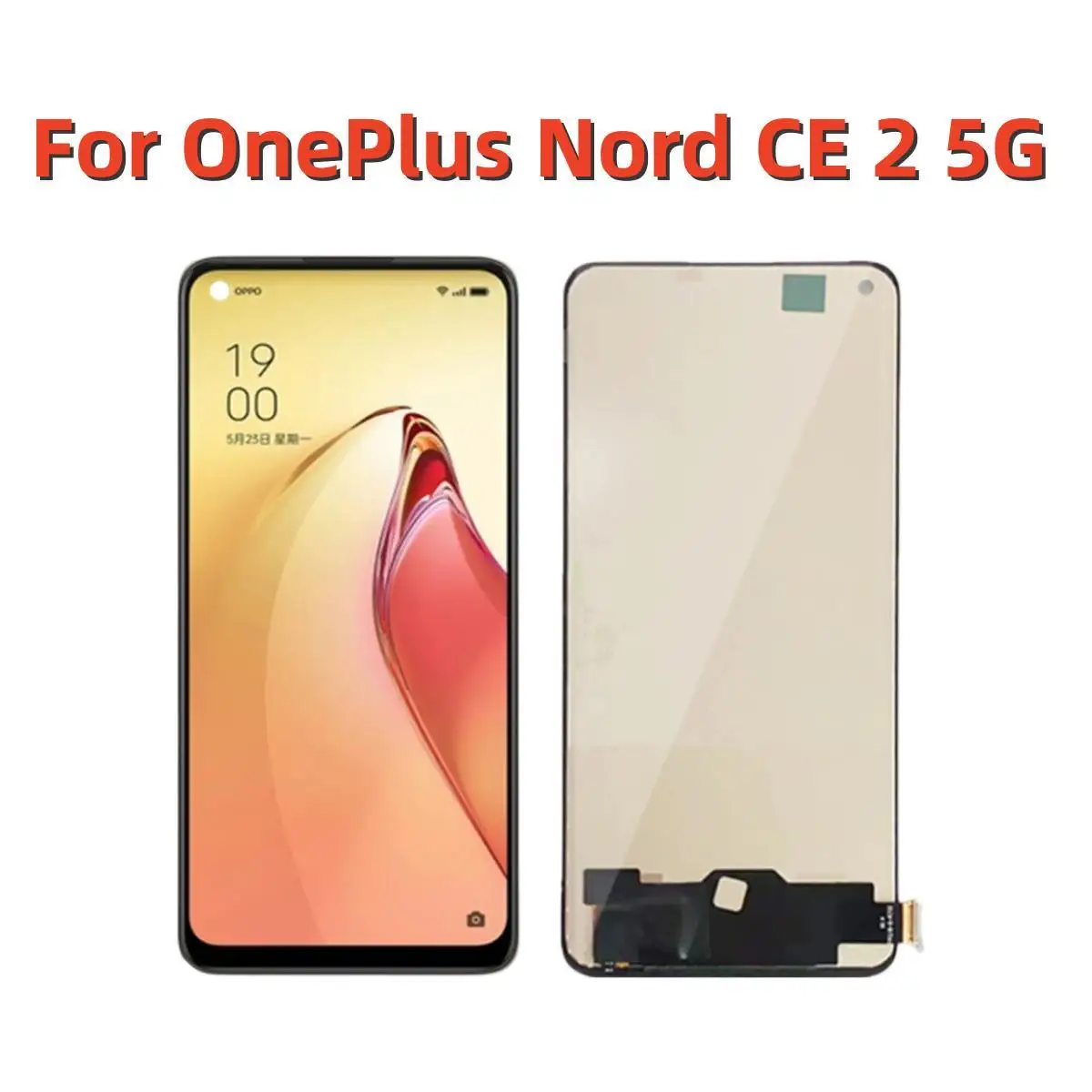 

For OnePlus Nord CE 2 5G LCD Display Touch Screen Digiziter Assembly Repair For Nord CE2 LCD High quality screen