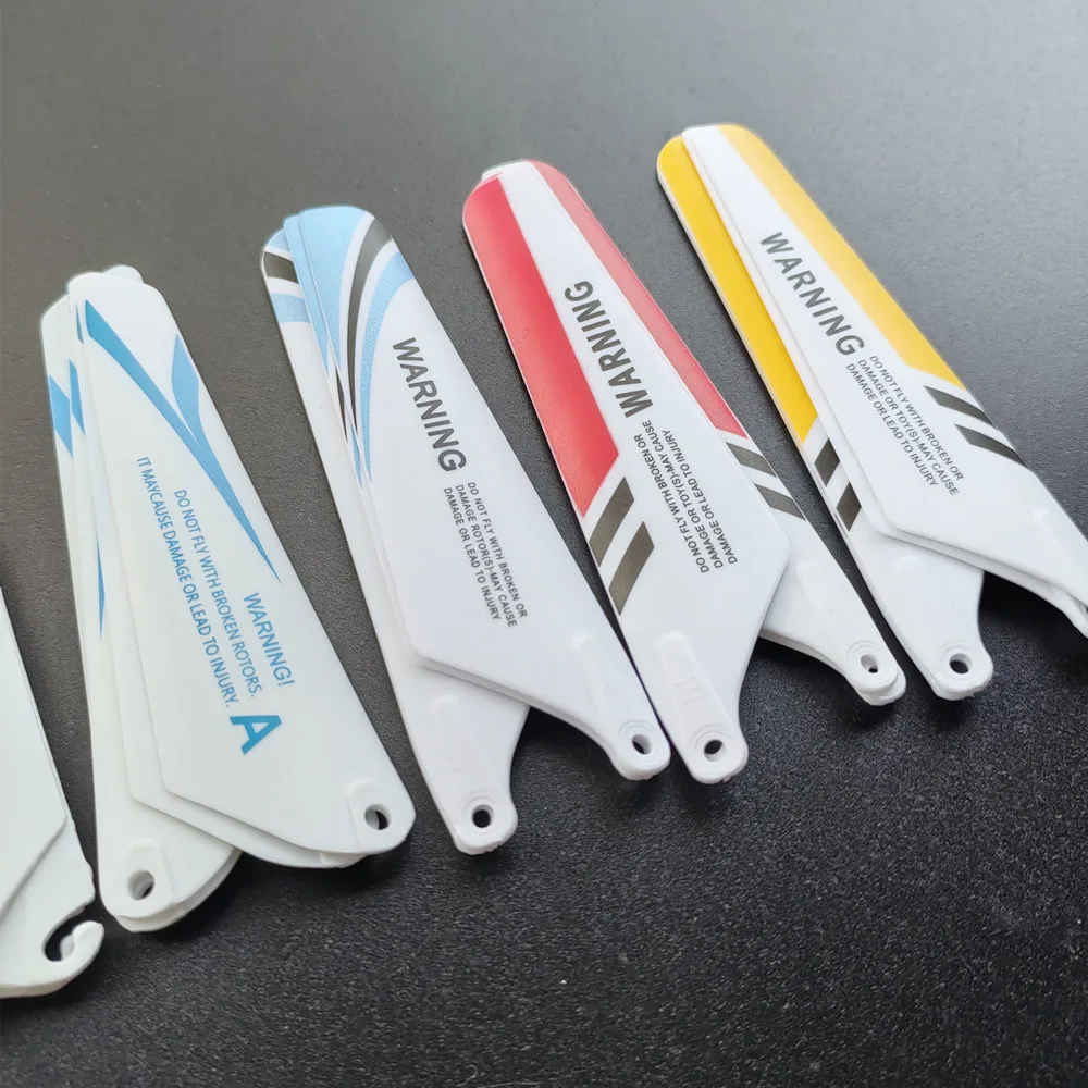 80-90mm SYMA S111G S102G S5 S8 S108G S109G CH002 CH032 Main Blades Rotors Propellers Mini RC Helicopter Spare Parts Accessories