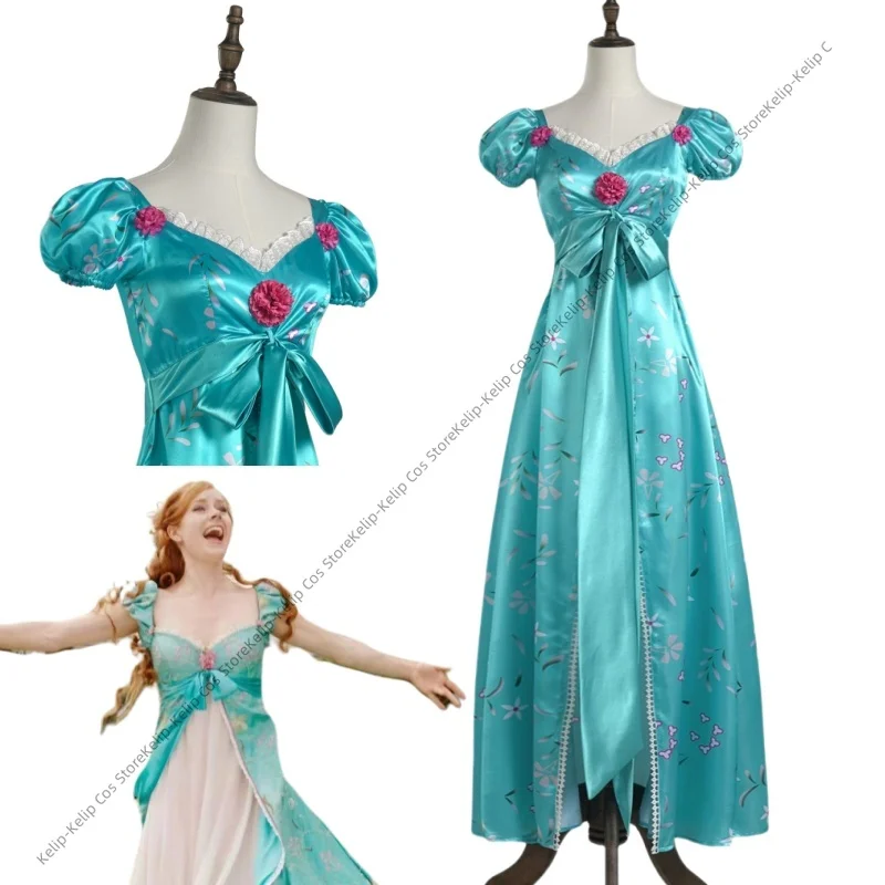 

Волшебный романтический карнавальный костюм принцессы Жизель, представление персонажей фильма, императорское платье, платье принцессы с затягивающей талией