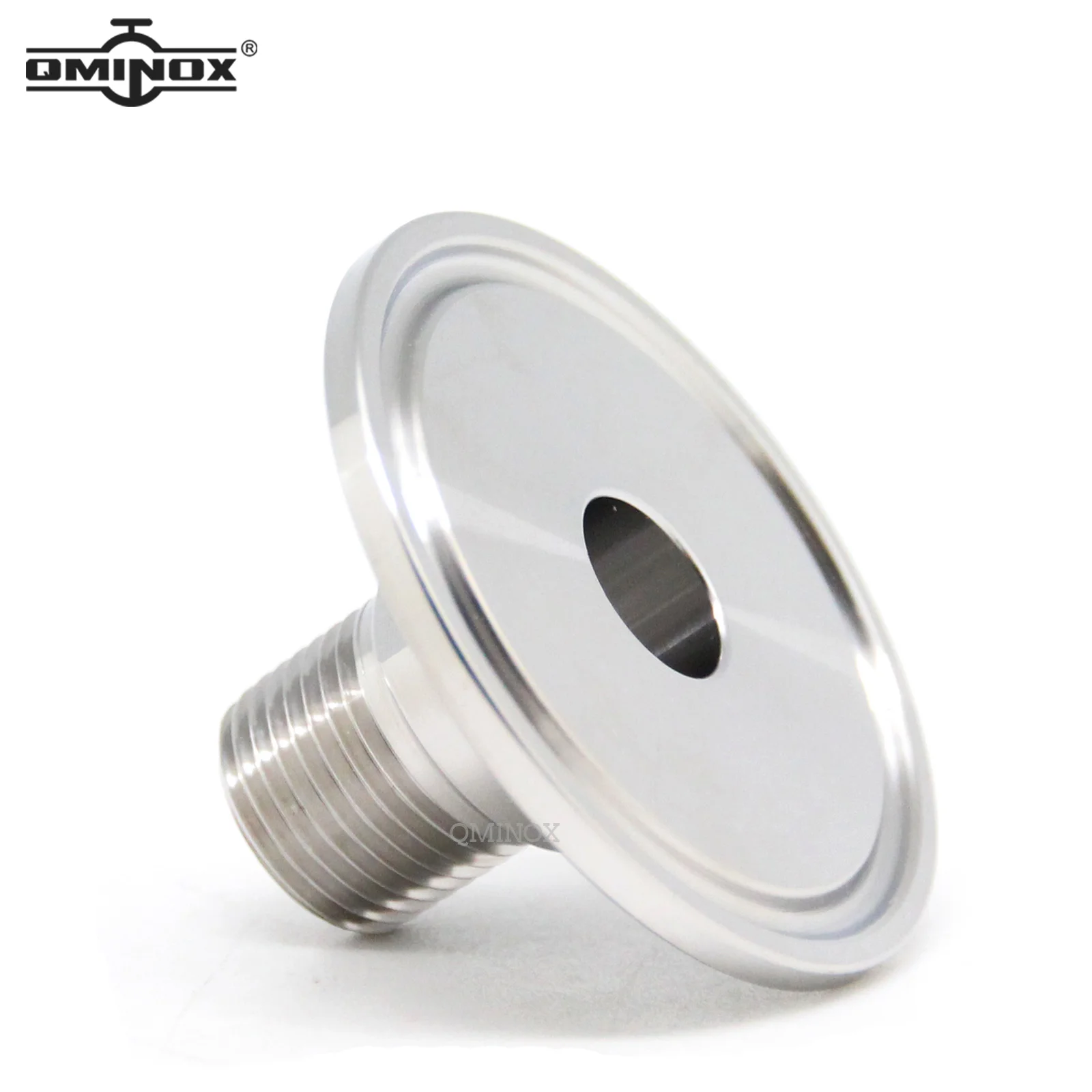 SS304 Tri clamp NPT Male adapter stainless steel clamp male NPT fittings 1/4\