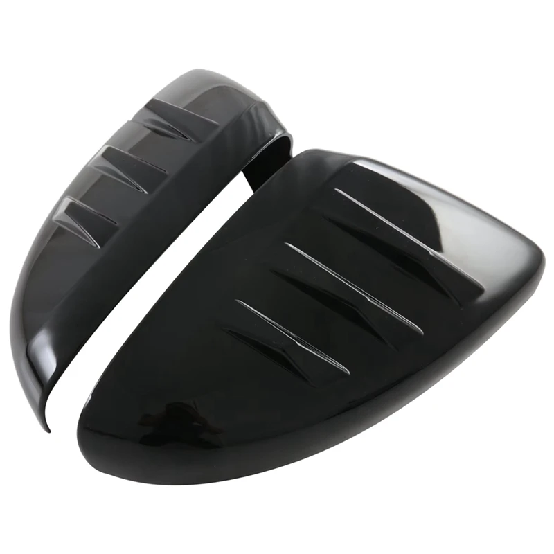 AU05 -For MG HS 2020-2024 ABS Carbon Fiber Car Rear View Mirror Cover Side Mirror Case Cap Trim Interior Accessories