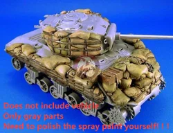 1:35 Scale Resin Die-casting Armored Vehicle Parts Modification Does Not Include The Unpainted Model Of The Car