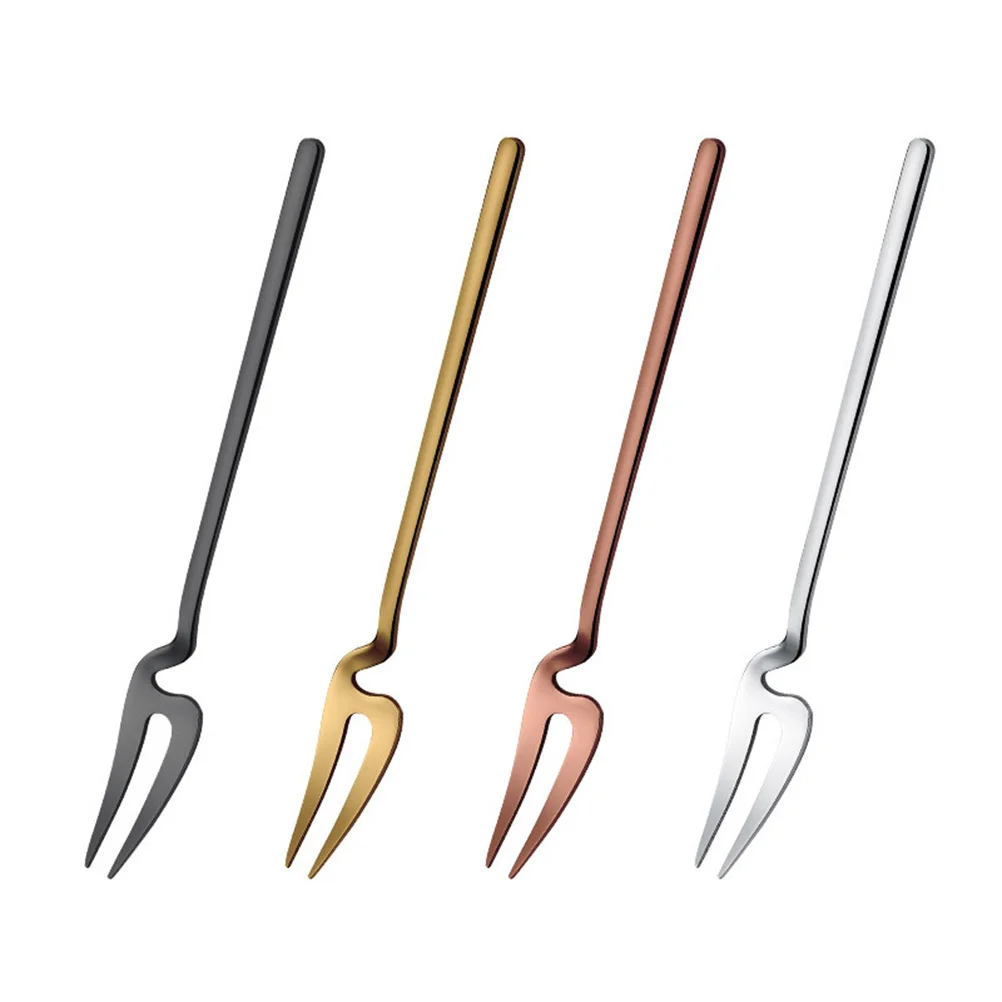 

8Pcs Stainless Steel Flatware Set Rose Gold Spoons and Forks Portable Eating Utensils for Everyday Use Classy Mirror Finish