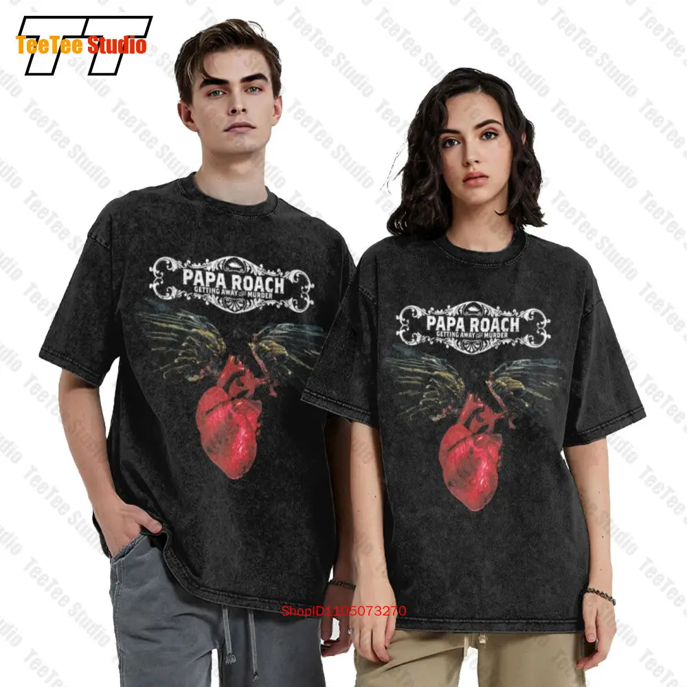 Papa Roach Getting Away With Murder Logo T Shirt Women T Shirt For Men T-Shirt DD1J