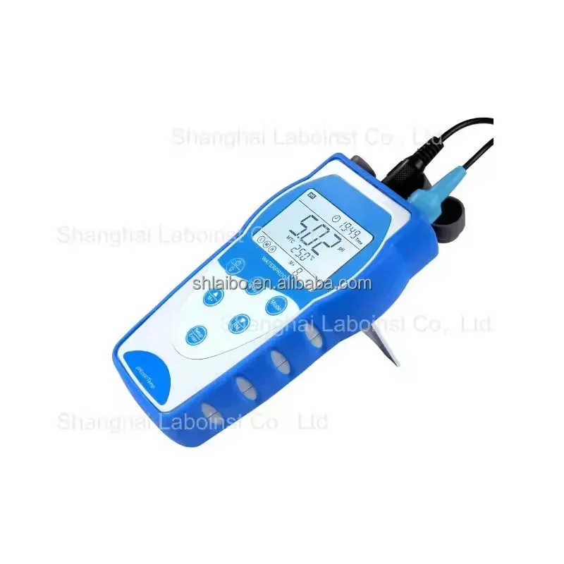 IN STOCK NEW High Precision Lab-Grade Portable pH Meter for Cosmetics with Professional pH Electrode Data Storage for Accurate p