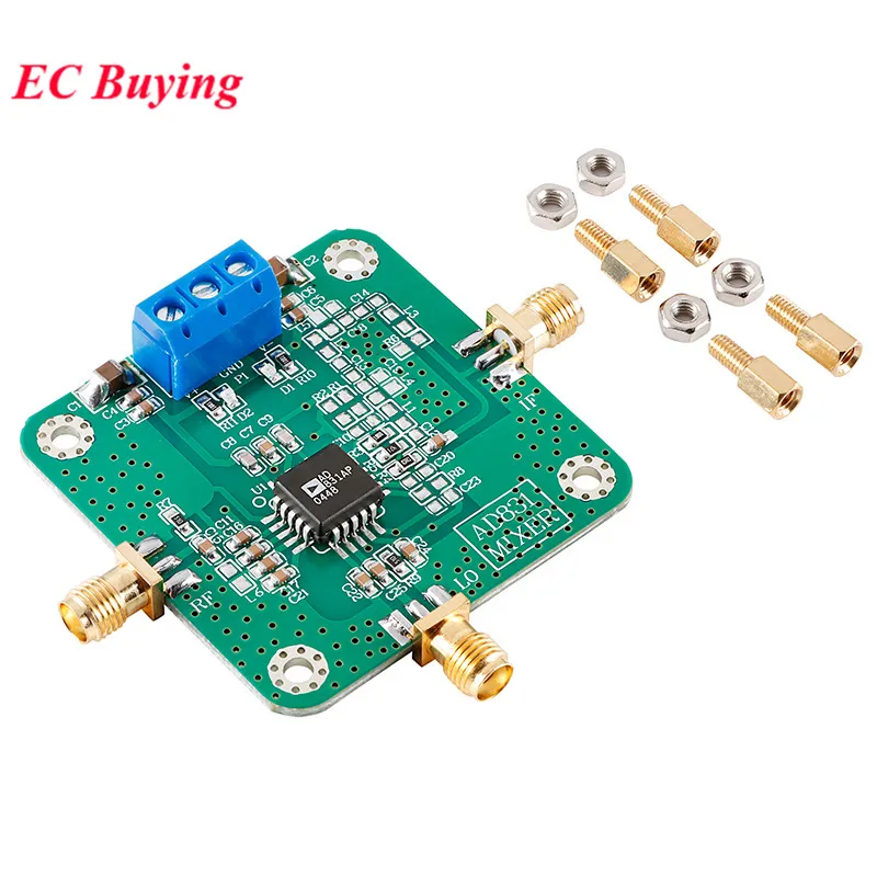 AD831 High Frequency Mixer Module 500M Bandwidth Up and Down Mixing Frequency Converter Double Balanced Mixer Board