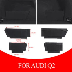 Trunk storage and sorting box baffle Trunk isolation board For Audi Q2 2011-2017 Car Accessories