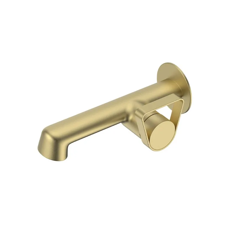Brass dual-function concealed faucet wall-mounted two-function, switching water hot and cold into the wall pre-embedded box