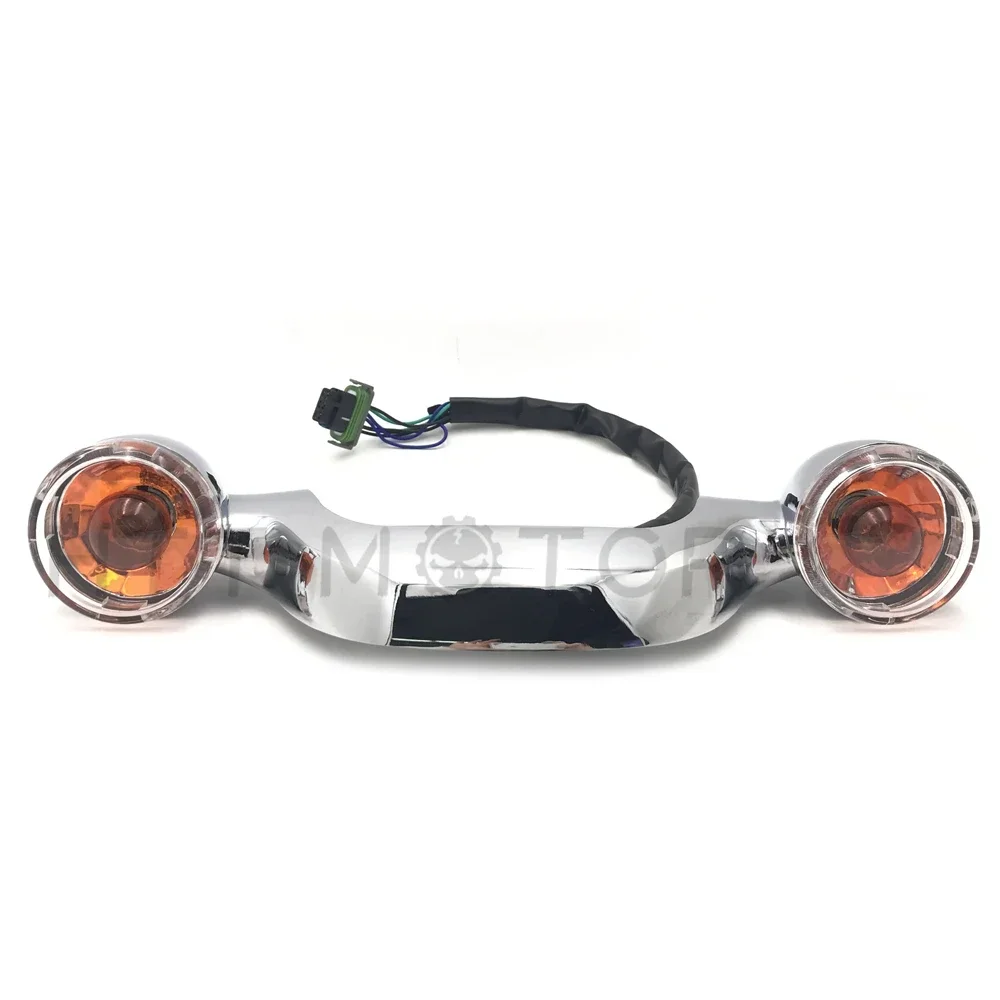 Motorcycle Parts Domestic Bullet Rear Light Bar For Harley Davidson 2010-Later Road Glide Turn Signal Clear