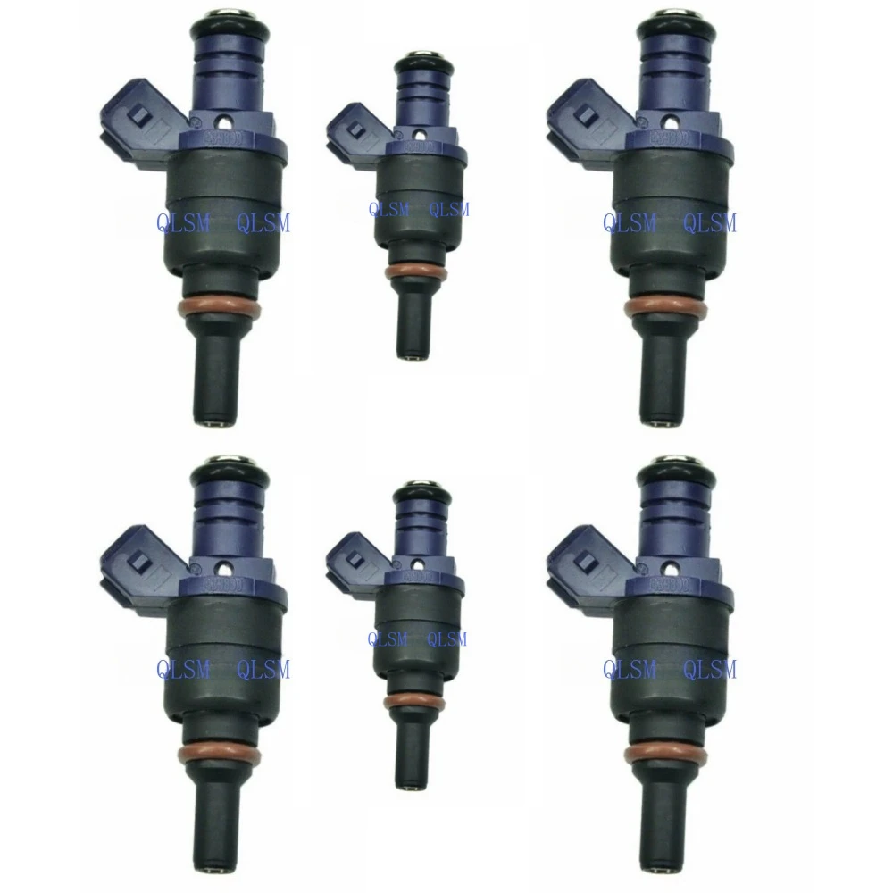 

6PCS FUEL INJECTOR FOR BMW E36 E39 E46 3 5 7 SERIES X3 X5 Z4 3.0 01-06 M54B30 1439800 Premium Car Accessories