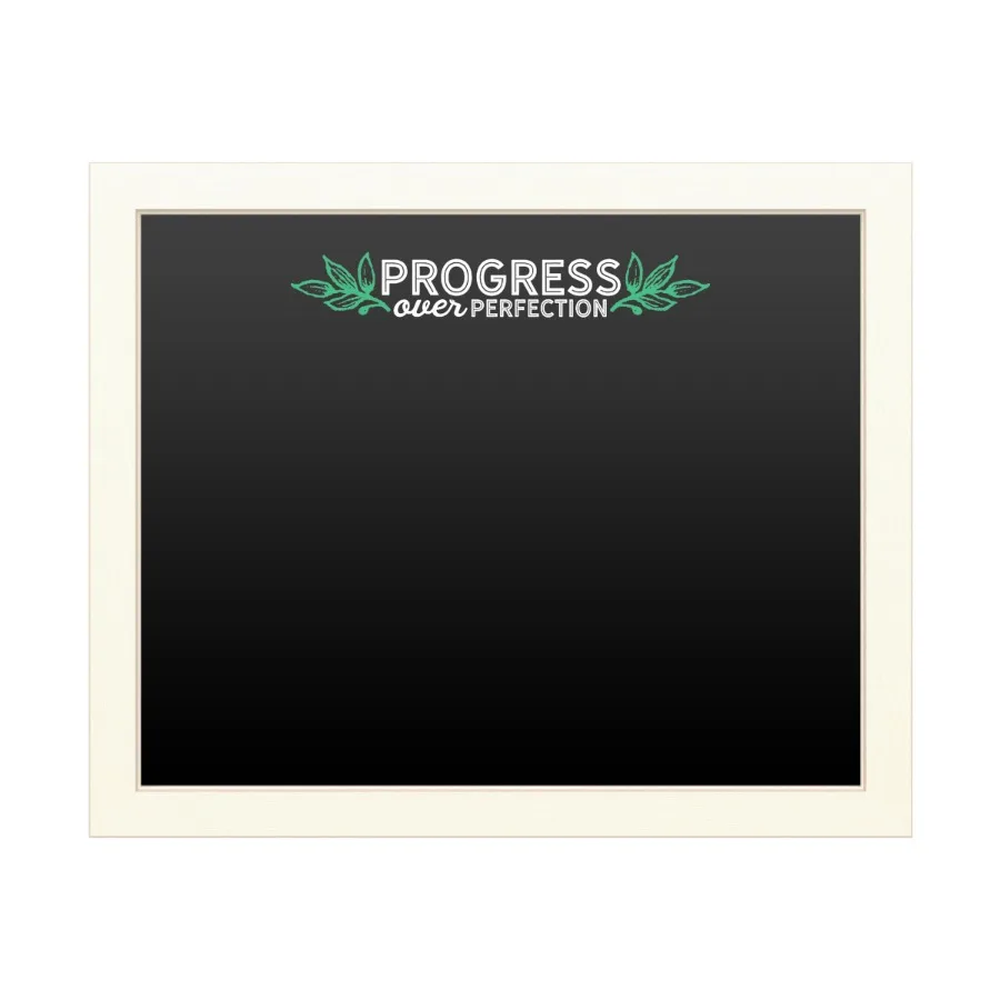 

'Progress Over Perfection' Chalkboard by ABC