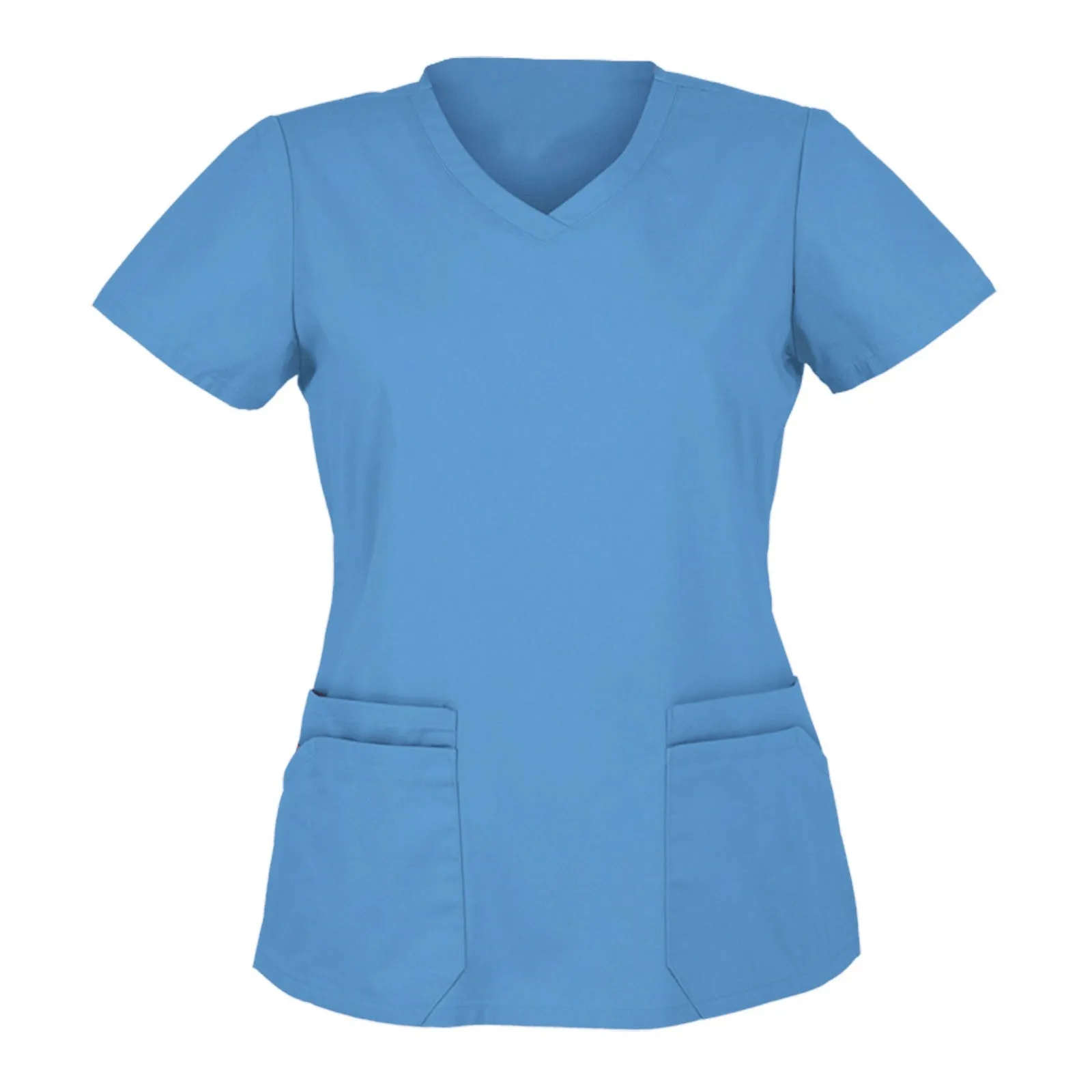 Hospital Scrubs Tops Doctors Uniform For Unisex Medical Supplies Dental Clinic Nurse Scrubs T-Shirt Women Medical Clinic Blouse