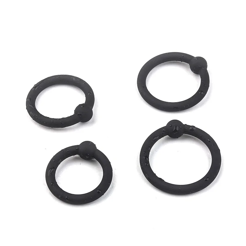 4 pcs/set  cockring for man sex  cock ring silicone  delay ejaculation penis ring sex product