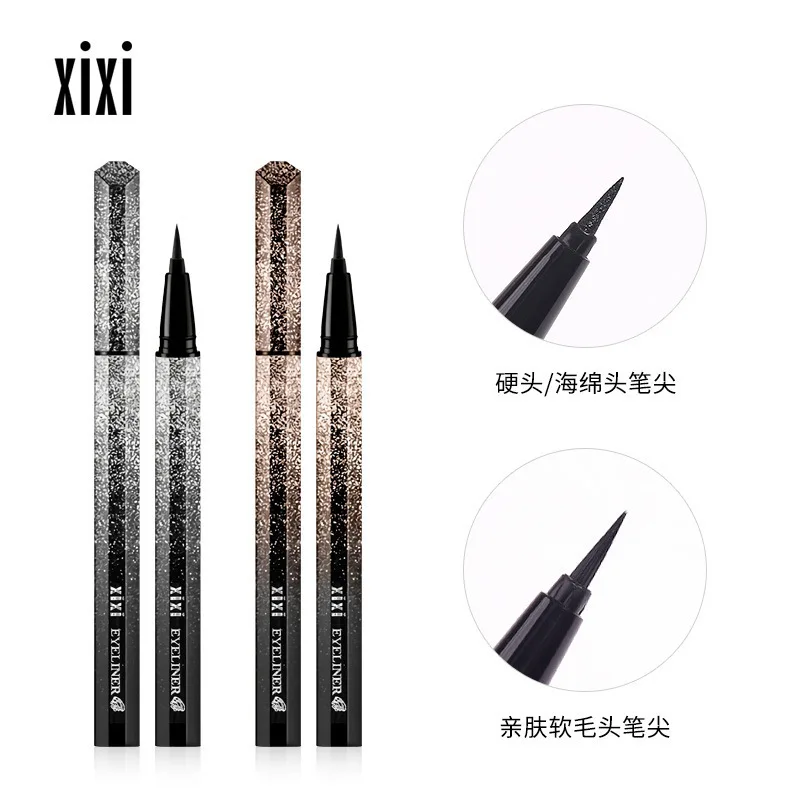 Eyeliner Long-lasting Non-fading Waterproof Non-smudged Easy To Color Suitable for Beginners Eyeliner Liquid Pencil Pen Makeup