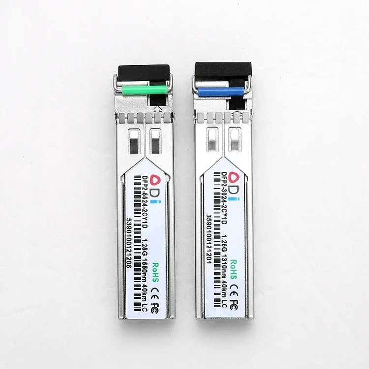 DFP2-3124-2IY11Manufacturer 40km SFP BIDI Transceiver optik 1310/1490 1.25Gb