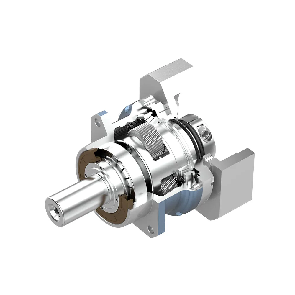 WANSHSIN Low Backlash Precision Planetary Gearbox High Torque Reduction Gearbox Fange Output Planetary Gear Reducer