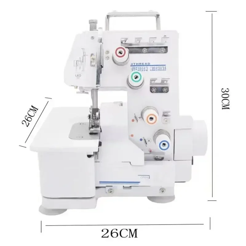 Four-line Desktop Overlock Sewing Machine Overlock Machine Electric Sewing Machine Small Four-line Home Office New