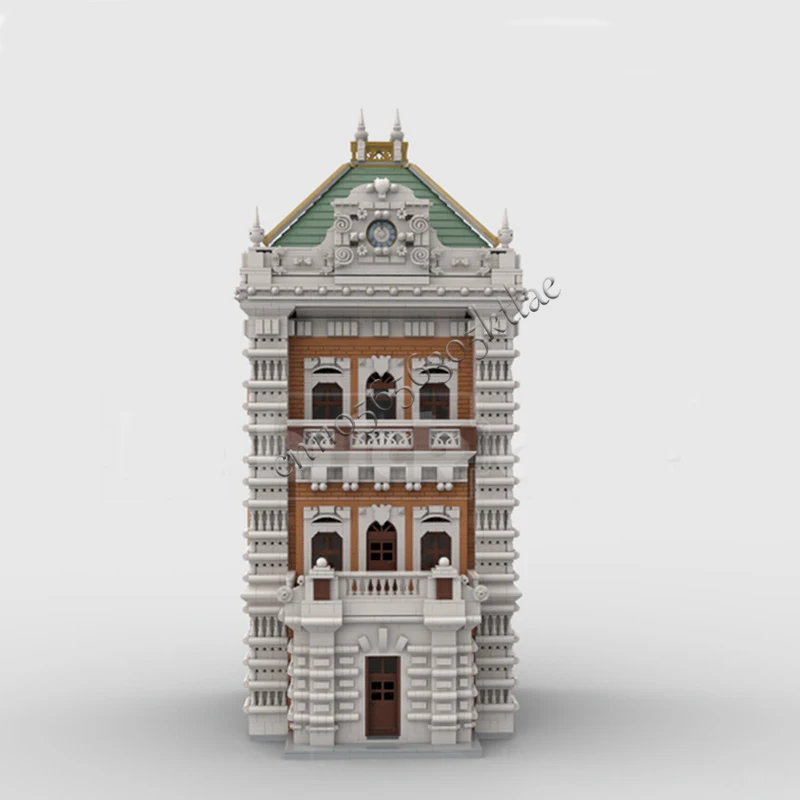 10107 ELEMENTÓW Dom Ulica Pałac Biblioteka MOC Personalizowany Modułowy Zestaw Klocków Edukacyjny Popularny Klocki DIY Prezent na Święta