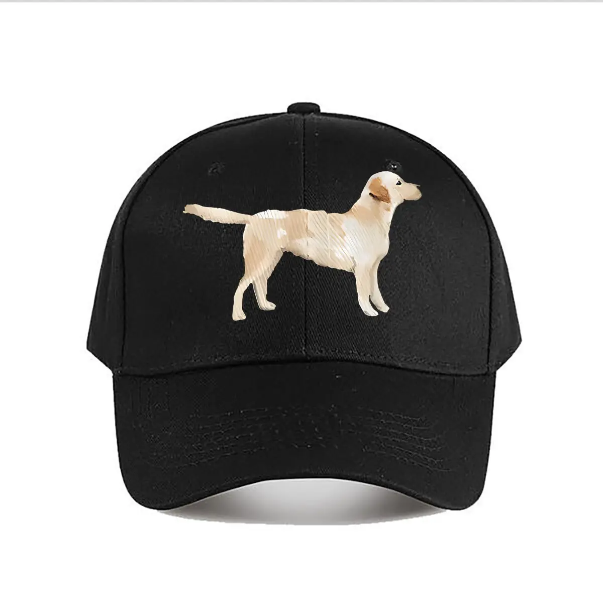 Paper - Crafted Artistic Labrador Dog Decor Baseball Cap Fashion Men Sunhat Women's Outdoor Sports Snapback Cap
