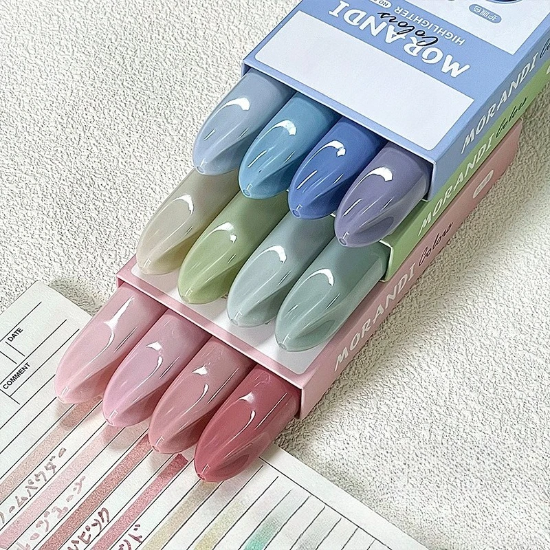 

Градиентный маркер с одной головкой, ценный трехцветный маркер, маркер для студенческих ключей, ручка для журнала, ручка для анотаций