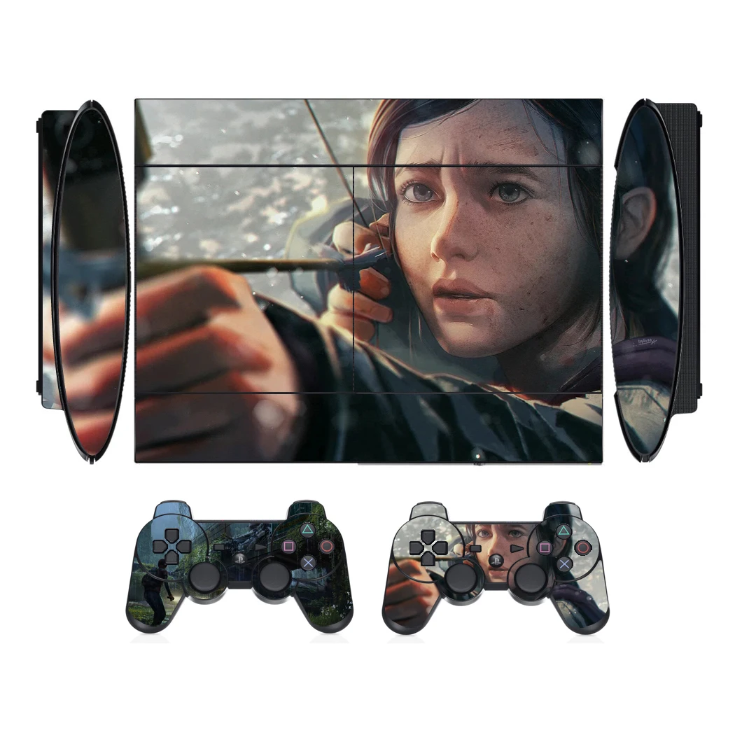 粘着性のあるビニールスキンステッカー2011,Sony ps3用の保護フィルム,超スリム,2枚のスキンステッカーステッカー