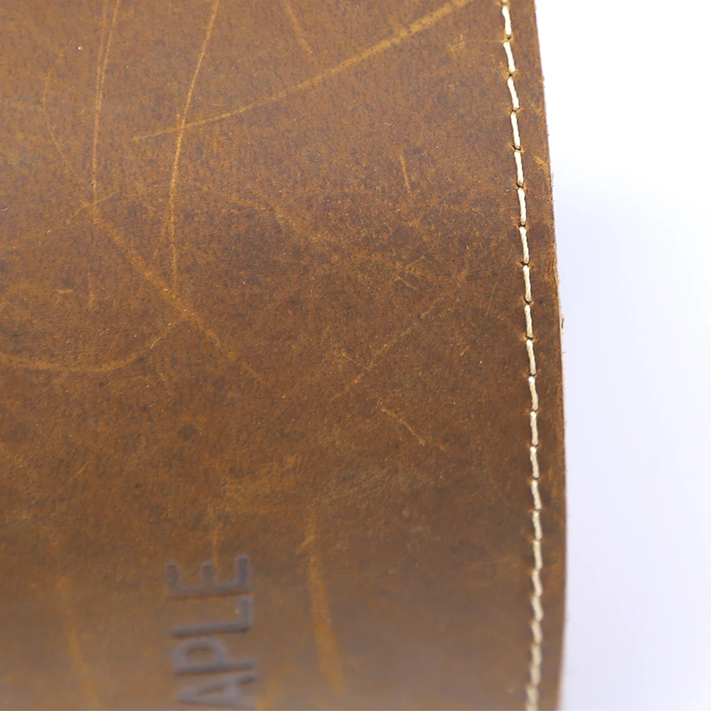 Fire Maple Gas Canist Leather Cover Cowhide Protective Cover Outdoor For 220g Camping Canister Cover