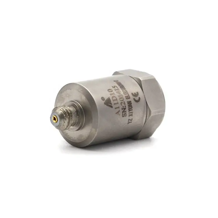 A11D10 Measurement Range 5000g 10pC/g (160Hz) 1-12,000Hz Accelerometer PE Sensor Vibration Sensor