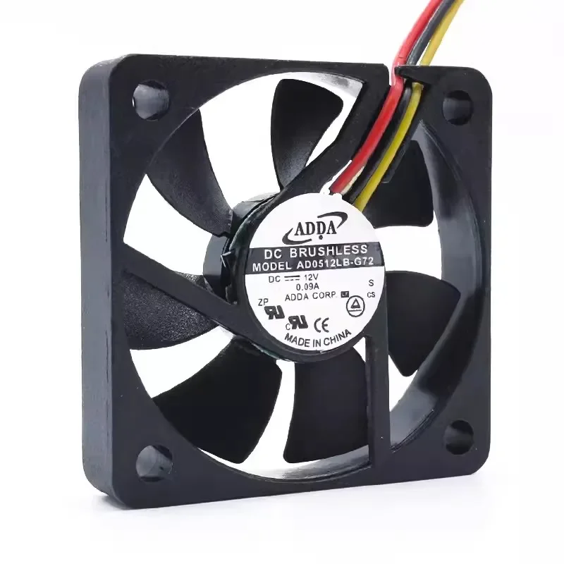 ใหม่ Cooler พัดลมสําหรับ ADDA AD0512LB-G72 5010 5 ซม.12 V 0.09A พัดลมระบายความร้อนเงียบ 50*50*10 มม.