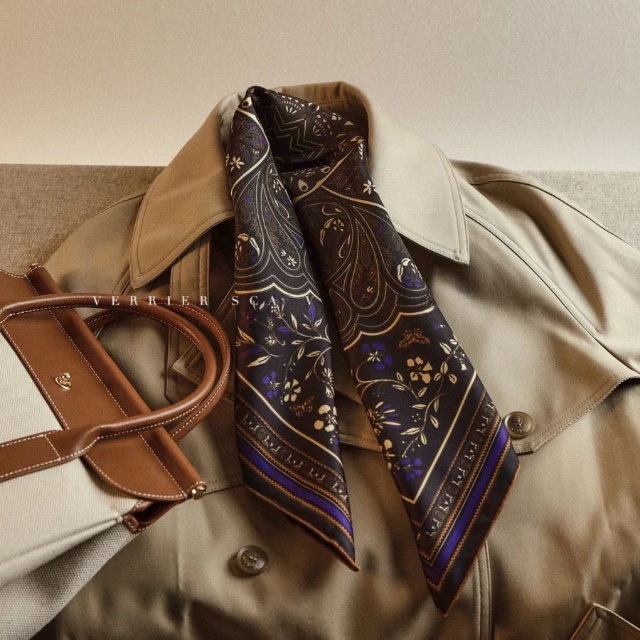 luxury-handrolled-silk-scarf-twill-weave-6-momme-true-silk-square-scarf-ele-vintage-sle-high-end-feeling