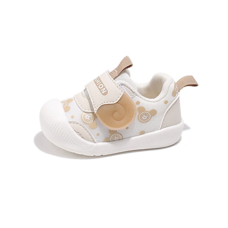 

Baby Walking Sports Shoe 2026 New Spring Summer Mesh Breathable Baby Flat Shoes Fashion Korean Version Child Slip Walking Shoe