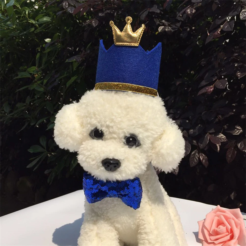 

1pcs Blue Party For Celebration Cosplay Dog Birthday Hat Pet Happy Birthday Party Hat Headwear Cat Dog Accessory