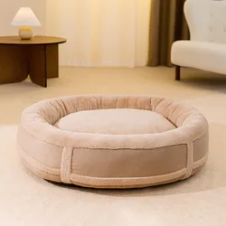 Dog Bed Sofa Basket Dog Beds Fun Washable Removable Dog House Suede Outdoor Large Pet Cat Dog Bed Warm Mat Sofa