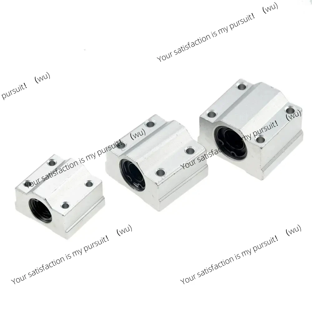 

4PCS Linear Motion Ball Bearing Slide Block Bushing SC8UU SCS8UU SC10UU SCS12UU SCS16UU SC20UU Linear Shaft CNC 3D Printer Parts
