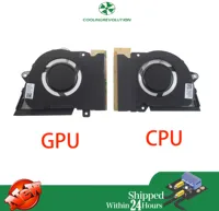 Ventilador de refrigeración GPU para CPU de ordenador portátil, para Asus Zephyrus G14 GA401Q GA401QEC GA401QM R9 5900HS RTX 3050 3060 13NR05S0AP0201 13NR05S0AP0101